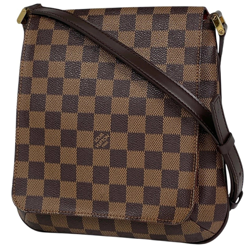 Louis Vuitton Musette Salsa Shoulder Bag Long Crossbody Damier Brown